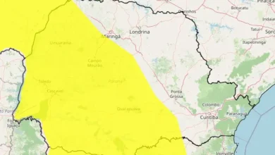 Fotos de Tempo vira e 251 cidades vão entrar em alerta de tempestade no Paraná; veja a lista completa
