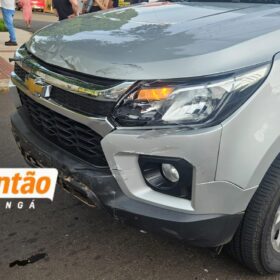 Fotos de Tragédia no trânsito: motoboy morre após motorista invadir preferencial em Maringá