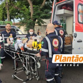 Fotos de Tragédia no trânsito: motoboy morre após motorista invadir preferencial em Maringá