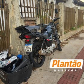 Fotos de Tragédia no trânsito: motoboy morre após motorista invadir preferencial em Maringá