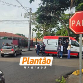 Fotos de Tragédia no trânsito: motoboy morre após motorista invadir preferencial em Maringá