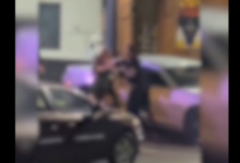 Fotos de Vídeo: briga entre mulheres após discussão no trânsito termina em barraco no PR