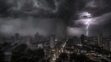Fotos de Alerta: Tempestades com ventos de até 100 km/h atingem 223 cidades do Paraná; veja quais
