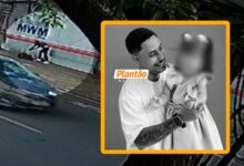 Fotos de Câmera de segurança registrou execução no centro de Maringá