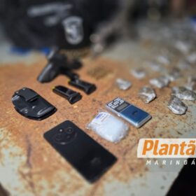 CHOQUE de Maringá prende homem procurado pela Justiça e apreende armas, drogas e coletes balísticos Foto 4 Fotos de CHOQUE de Maringá prende homem procurado pela Justiça e apreende armas, drogas e coletes balísticos