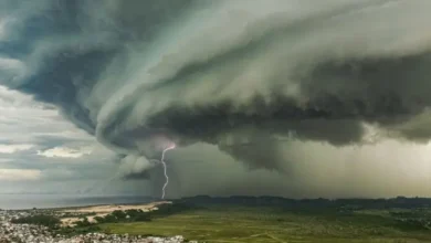 Fotos de Ciclone e frente fria avançam sobre o Paraná com muita chuva e frio intenso