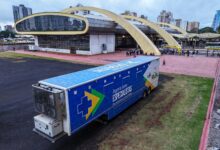 Fotos de Com 60 atendimentos diários, ‘Carreta da Mulher’ agiliza consultas e exames de pacientes que aguardam na fila; serviços iniciam nesta sexta, 19