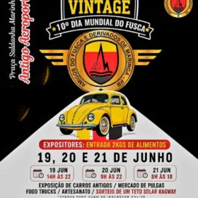 Dia Mundial do Fusca: Maringá recebe festival de carros antigos com atrações musicais e telão para a Copa Foto 1 Fotos de Dia Mundial do Fusca: Maringá recebe festival de carros antigos com atrações musicais e telão para a Copa