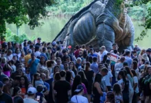 Fotos de Dinossauros colocam Maringá na rota do turismo e atraem visitantes de outras cidades e estados
