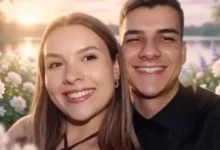 Fotos de Filha de vereador e namorado morrem após carro cair em barranco