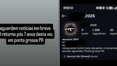 Fotos de Filho de traficante é preso por fazer ameaças de massacres em escolas no Paraná