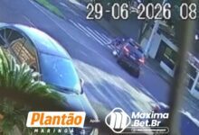 Fotos de Gestante de oito meses e filho de 2 anos são atropelados na faixa de pedestres em Maringá