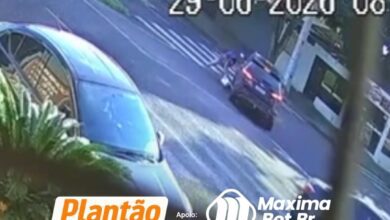 Fotos de Gestante de oito meses e filho de 2 anos são atropelados na faixa de pedestres em Maringá