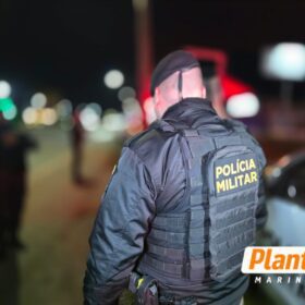 Fotos de Homem é agredido por populares após tentar roubar moto de entregador em Maringá