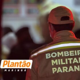 Fotos de Homem é agredido por populares após tentar roubar moto de entregador em Maringá