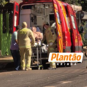 Fotos de Homem em cadeira de rodas sofre queimaduras após explosão de galão de álcool em Sarandi