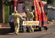 Fotos de Homem em cadeira de rodas sofre queimaduras após explosão de galão de álcool em Sarandi