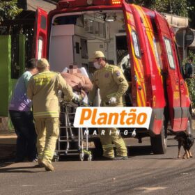 Fotos de Homem em cadeira de rodas sofre queimaduras após explosão de galão de álcool em Sarandi