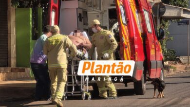 Fotos de Homem em cadeira de rodas sofre queimaduras após explosão de galão de álcool em Sarandi