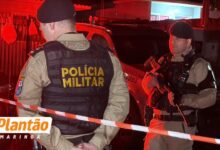 Fotos de Homem em fuga invade casa onde estavam mãe e criança e morre após troca de tiros com a Rotam de Sarandi