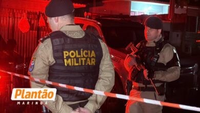 Fotos de Homem em fuga invade casa onde estavam mãe e criança e morre após troca de tiros com a Rotam de Sarandi