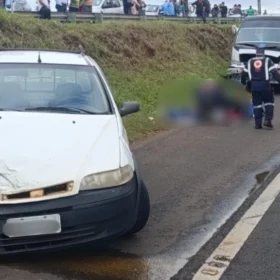 Homem fica gravemente ferido após atropelamento na BR-376 Foto 3 Fotos de Homem fica gravemente ferido após atropelamento na BR-376