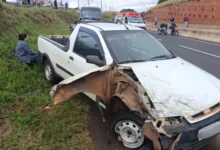 Fotos de Homem fica gravemente ferido após atropelamento na BR-376