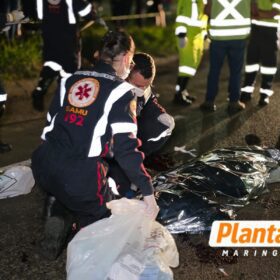 Fotos de Homem morre após ser atropelado na BR-376, no distrito de Iguatemi, em Maringá