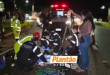 Fotos de Homem morre após ser atropelado na BR-376, no distrito de Iguatemi, em Maringá