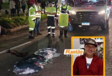 Fotos de Homem morre após ser atropelado na BR-376, no distrito de Iguatemi, em Maringá