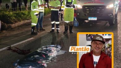 Fotos de Homem morre após ser atropelado na BR-376, no distrito de Iguatemi, em Maringá