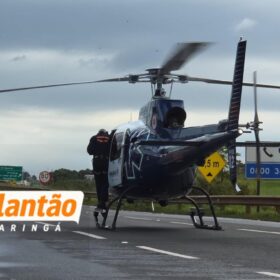 COM VÍDEO - Homem morre atropelado na BR-376 em Mandaguaçu; repórter descobre que vítima era seu tio durante cobertura Foto 1 Fotos de COM VÍDEO - Homem morre atropelado na BR-376 em Mandaguaçu; repórter descobre que vítima era seu tio durante cobertura