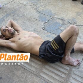 Horas após ser solto homem sofre descarga elétrica e cai de marquise durante tentativa de furto em Maringá Foto 4 Fotos de Horas após ser solto homem sofre descarga elétrica e cai de marquise durante tentativa de furto em Maringá