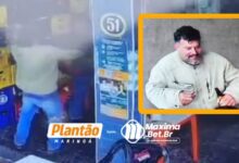 Fotos de Imagens mostram momento em que homem é morto em Maringá