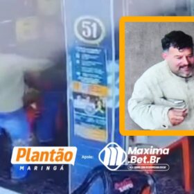Imagens mostram momento em que homem é morto em Maringá Foto 1 Fotos de Imagens mostram momento em que homem é morto em Maringá