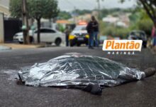 Fotos de Homem é assassinado enquanto estava sentado em bar em Maringá
