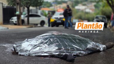 Fotos de Homem é assassinado enquanto estava sentado em bar em Maringá