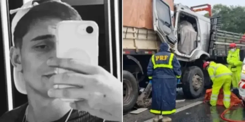 Jovem de 20 anos que morreu na frente do pai em acidente no Paraná foi identificado Foto 1 Fotos de Jovem de 20 anos que morreu na frente do pai em acidente no Paraná foi identificado