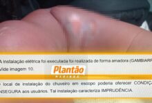 Fotos de Laudo aponta ligação elétrica irregular “gambiarra” em chuveiro de CMEI onde bebê sofreu queimaduras em Sarandi