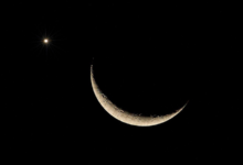 Fotos de Lua, Vênus, Júpiter e Mercúrio se encontram no céu de Maringá e região; veja o melhor horário para observar o fenômeno