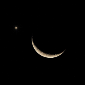 Fotos de Lua, Vênus, Júpiter e Mercúrio se encontram no céu de Maringá e região; veja o melhor horário para observar o fenômeno