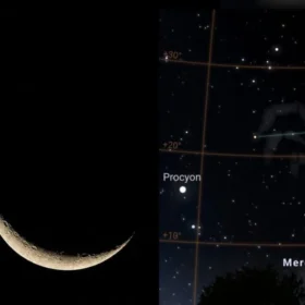 Fotos de Lua, Vênus, Júpiter e Mercúrio se encontram no céu de Maringá e região; veja o melhor horário para observar o fenômeno