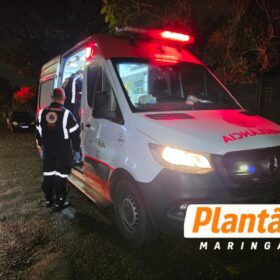 Motoboy e morador de rua ficam em estado gravíssimo após atropelamento em Maringá Foto 3 Fotos de Motoboy e morador de rua ficam em estado gravíssimo após atropelamento em Maringá