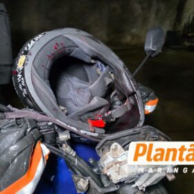 Motoboy e morador de rua ficam em estado gravíssimo após atropelamento em Maringá Foto 8 Fotos de Motoboy e morador de rua ficam em estado gravíssimo após atropelamento em Maringá