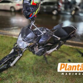Fotos de Motociclista é socorrido em estado gravíssimo após colisão com Jeep em Maringá; motorista estava com CNH suspensa