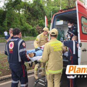 Motociclista sofre ferimentos gravíssimos após perder controle e colidir contra árvore em Maringá Foto 7 Fotos de Motociclista sofre ferimentos gravíssimos após perder controle e colidir contra árvore em Maringá