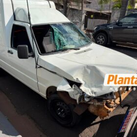 Fotos de Motociclista sofre múltiplas fraturas após grave acidente em cruzamento de Maringá