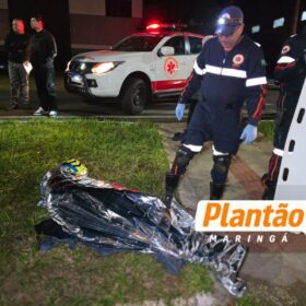 Fotos de Motorista foge após provocar acidente que matou jovem motociclista em Maringá