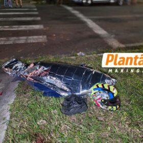 Fotos de Motorista foge após provocar acidente que matou jovem motociclista em Maringá
