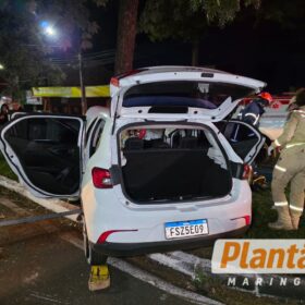 Fotos de Motorista foge após provocar grave acidente na Avenida Cerro Azul, em Maringá
